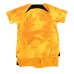 Cheap Netherlands Home Football Kit Children World Cup 2022 Short Sleeve (+ pants)